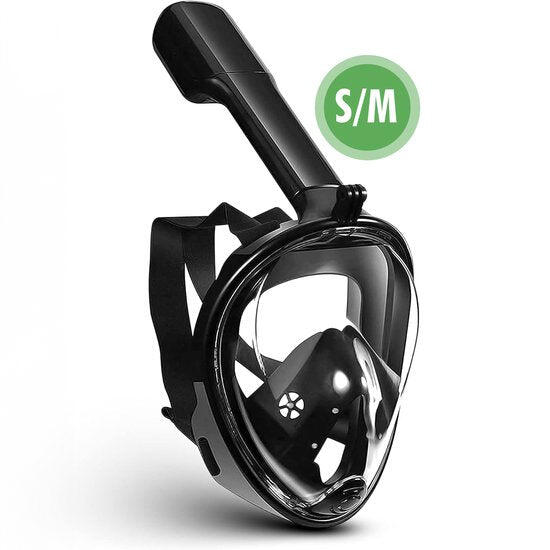 Travelhawk - Masque De Snorkeling Adultes S/m Ensemble Noir - Pince-nez - Noir - Decathlon