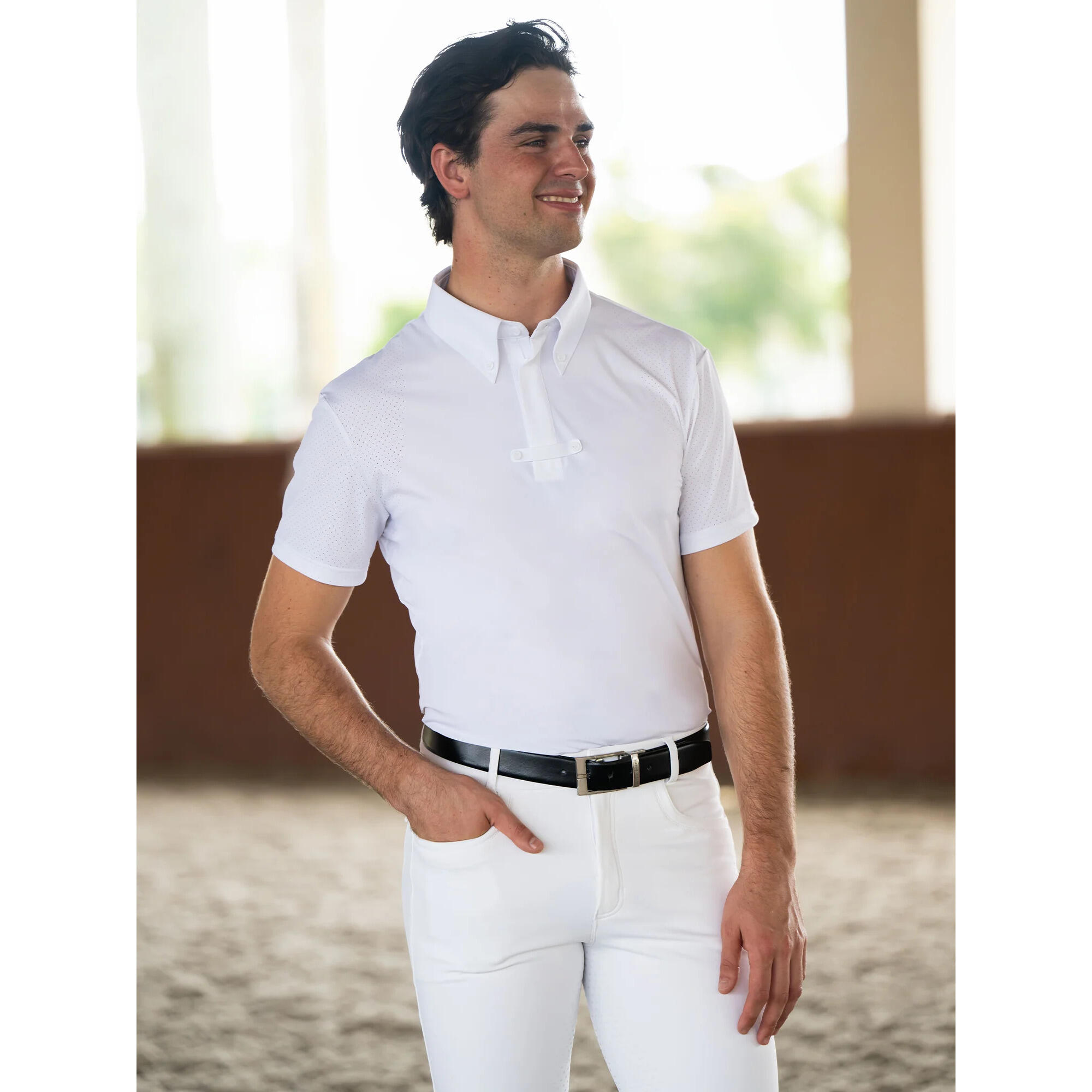 Full grip rijbroek Equestrian Stockholm Jump Active 3/4