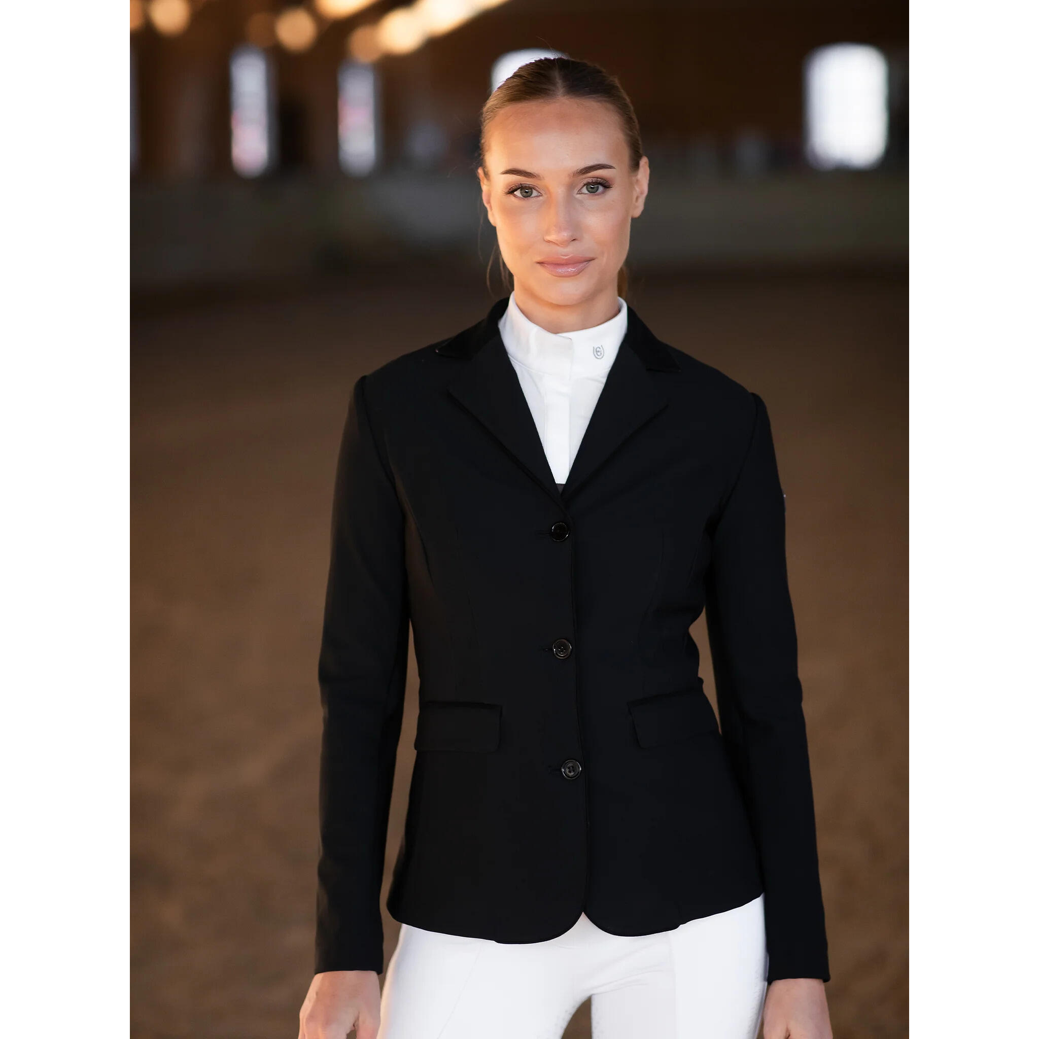 Wettkampfjacke Damen Equestrian Stockholm Classic 3/5