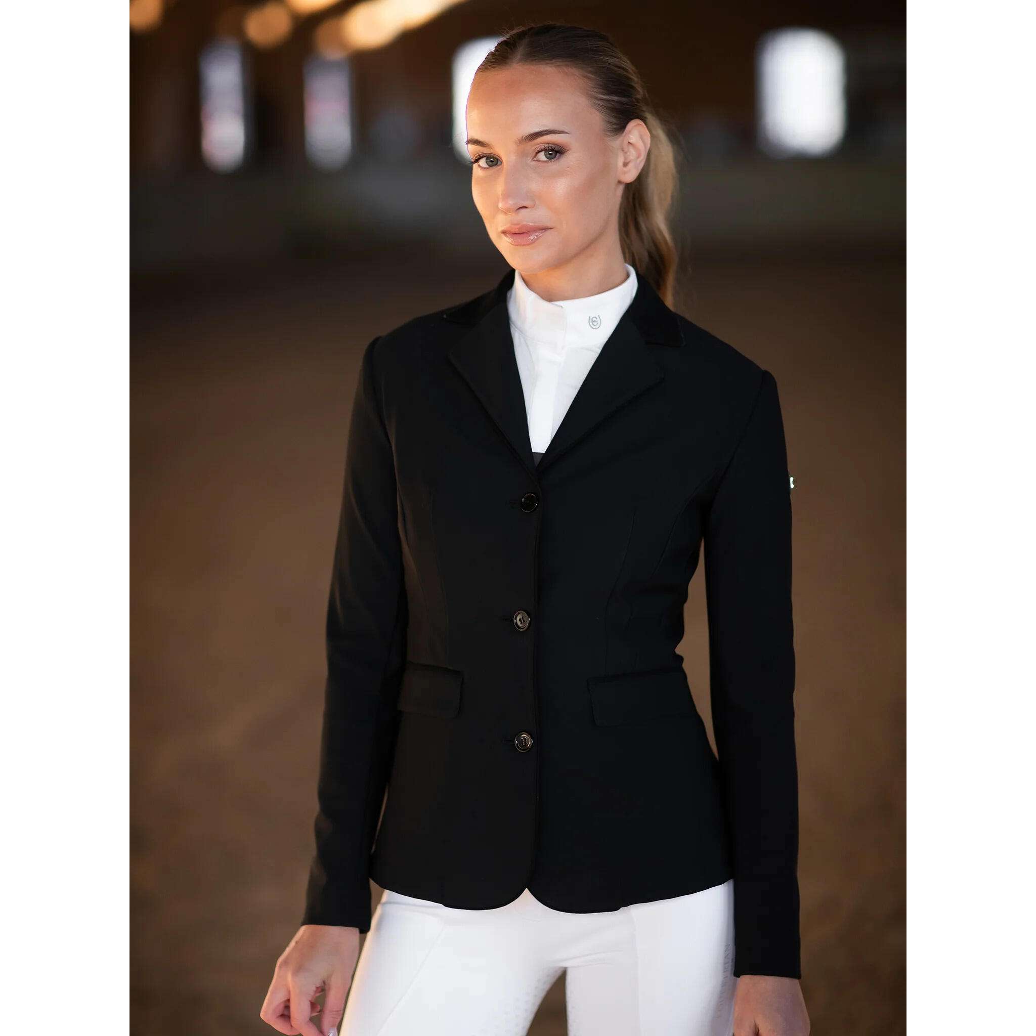 Wettkampfjacke Damen Equestrian Stockholm Classic 4/5
