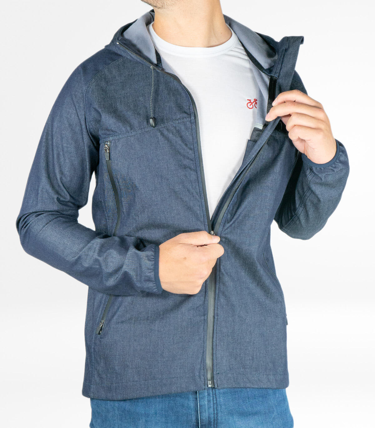 Veste Urban Cycling Glasgow Jeans Stone 2/6