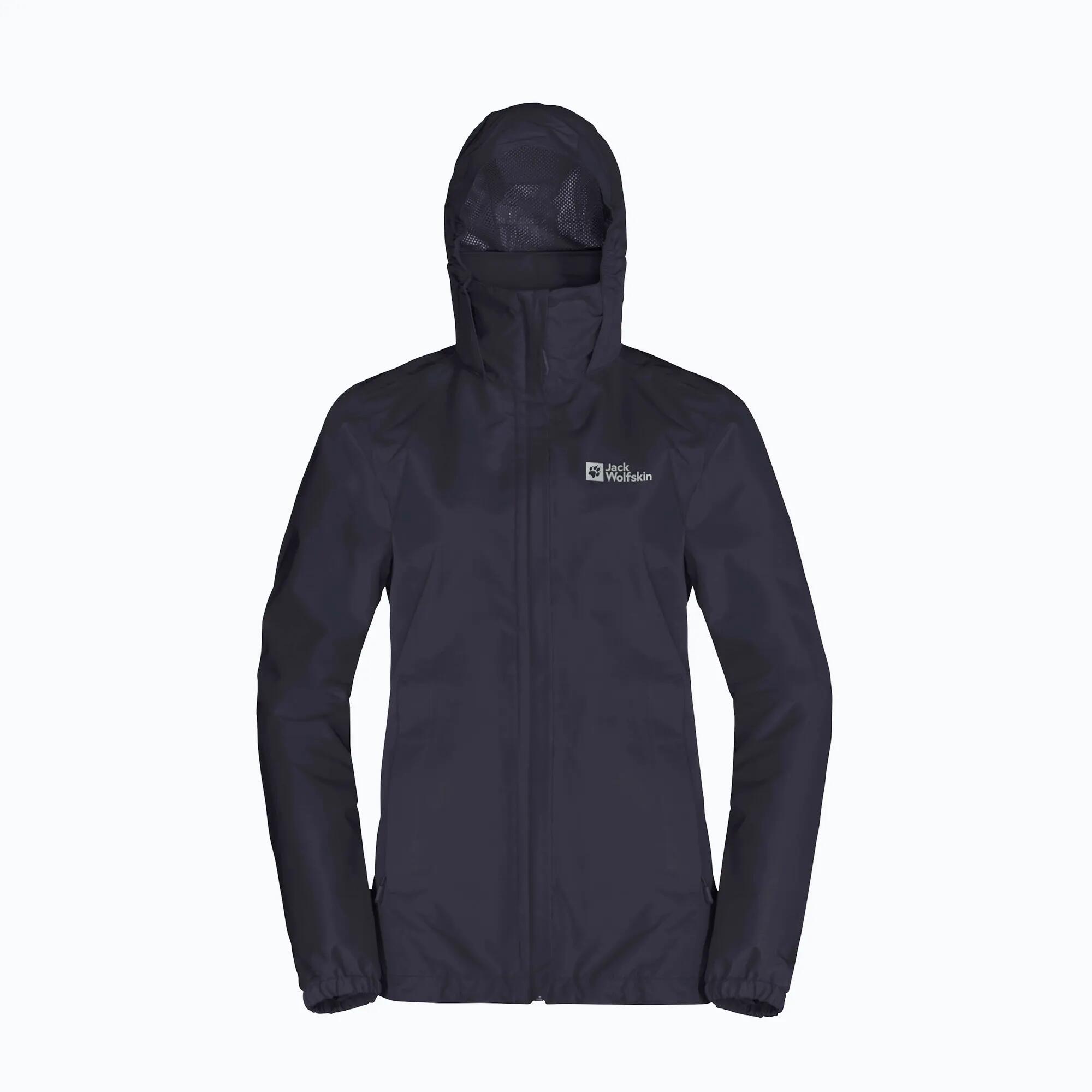 Veste imperméable femme Jack Wolfskin Stormy Point 2L 3/5