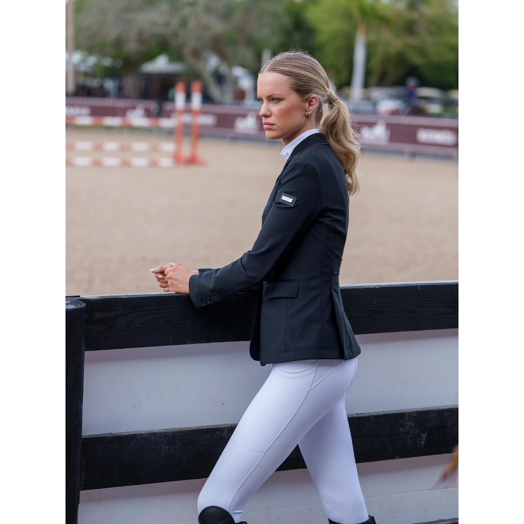 Wettkampfjacke Damen Equestrian Stockholm Classic 3/5