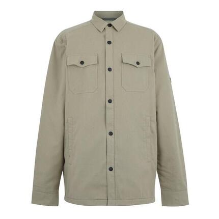 Surchemise Motif/style Uni SPENNITH Homme (Sable Doré / Blanc Lunaire)