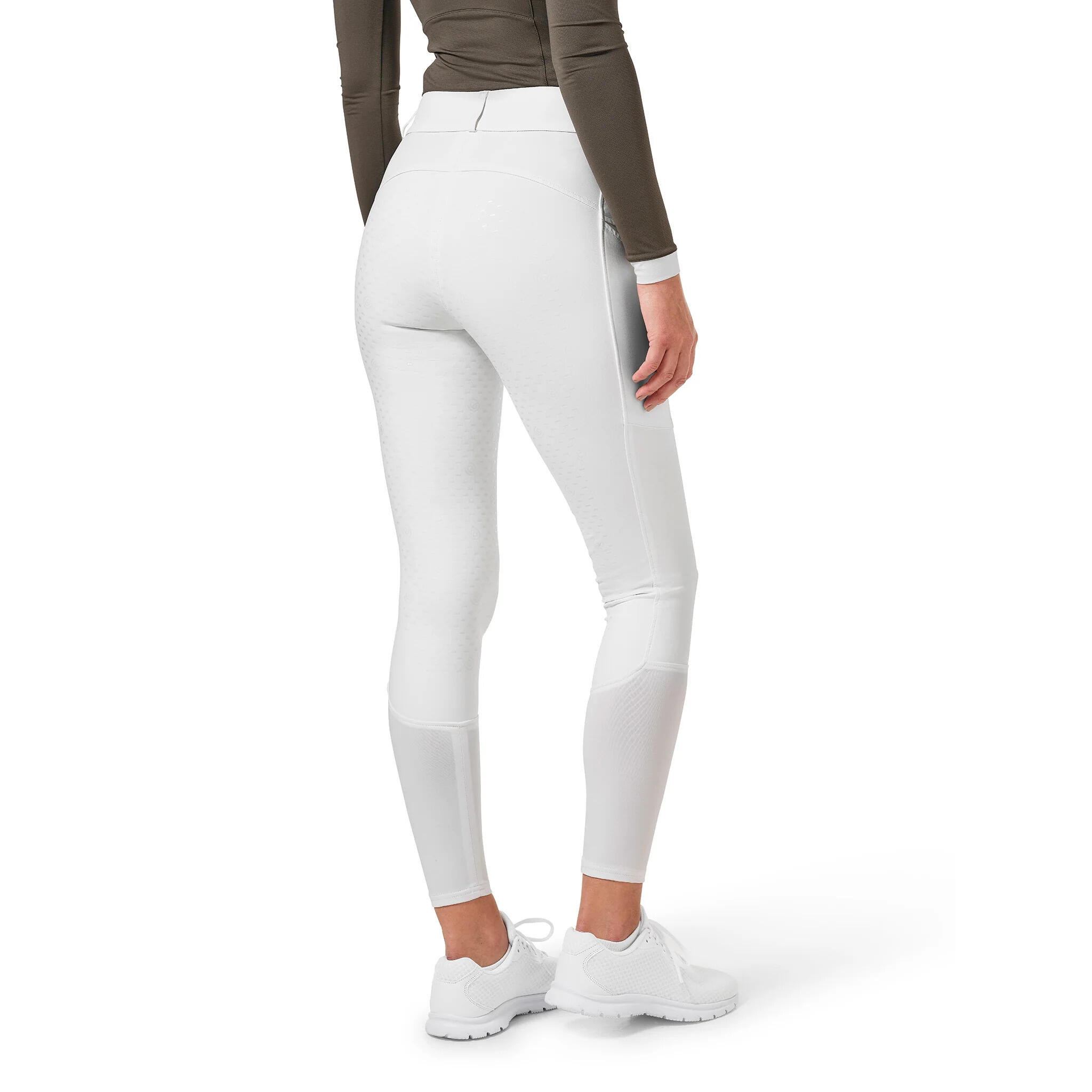 Pantaloni da equitazione full grip da donna Equestrian Stockholm Dressage Elite 5/5