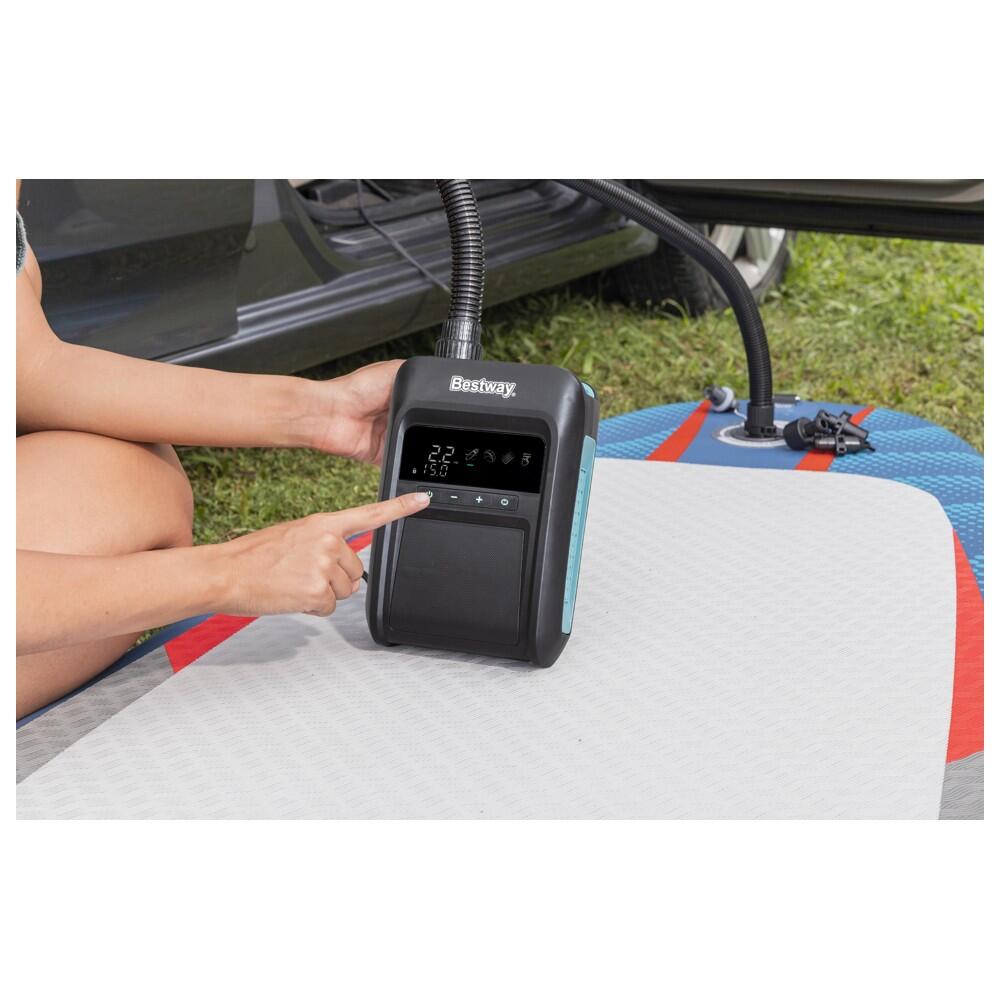 Bestway PowerGrip SUP DC High/Low Pressure Electric Air Pump 2/7