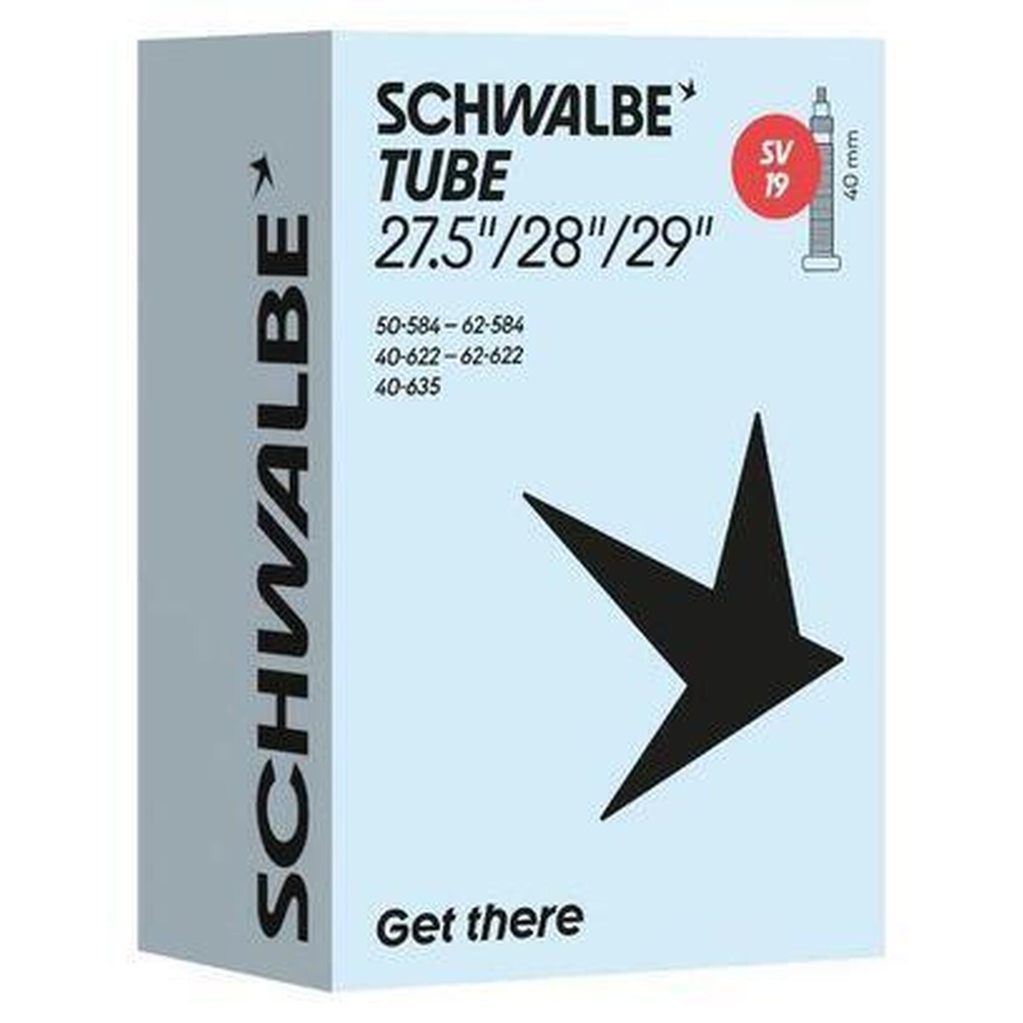 Schwalbe - Chambre À Air Schwalbe Sv19 27.5/28/29'' - 40mm Presta - Chambre À Air - Taille Unique - Decathlon