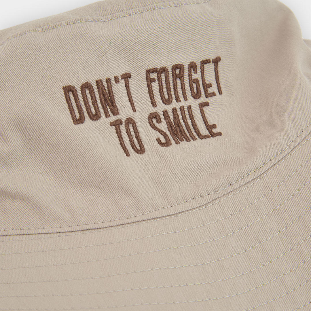 Gorros de verano de senderismo kids unisex boboli beige 2/3