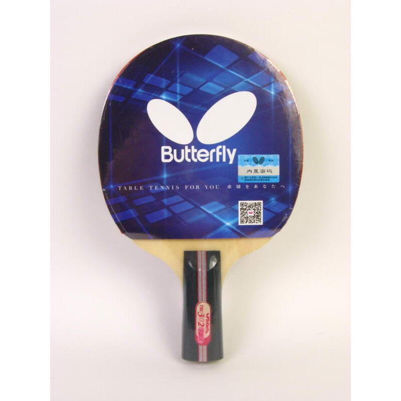 Butterfly 3 Series Table Tennis Racket, Short Handle, In two-sides