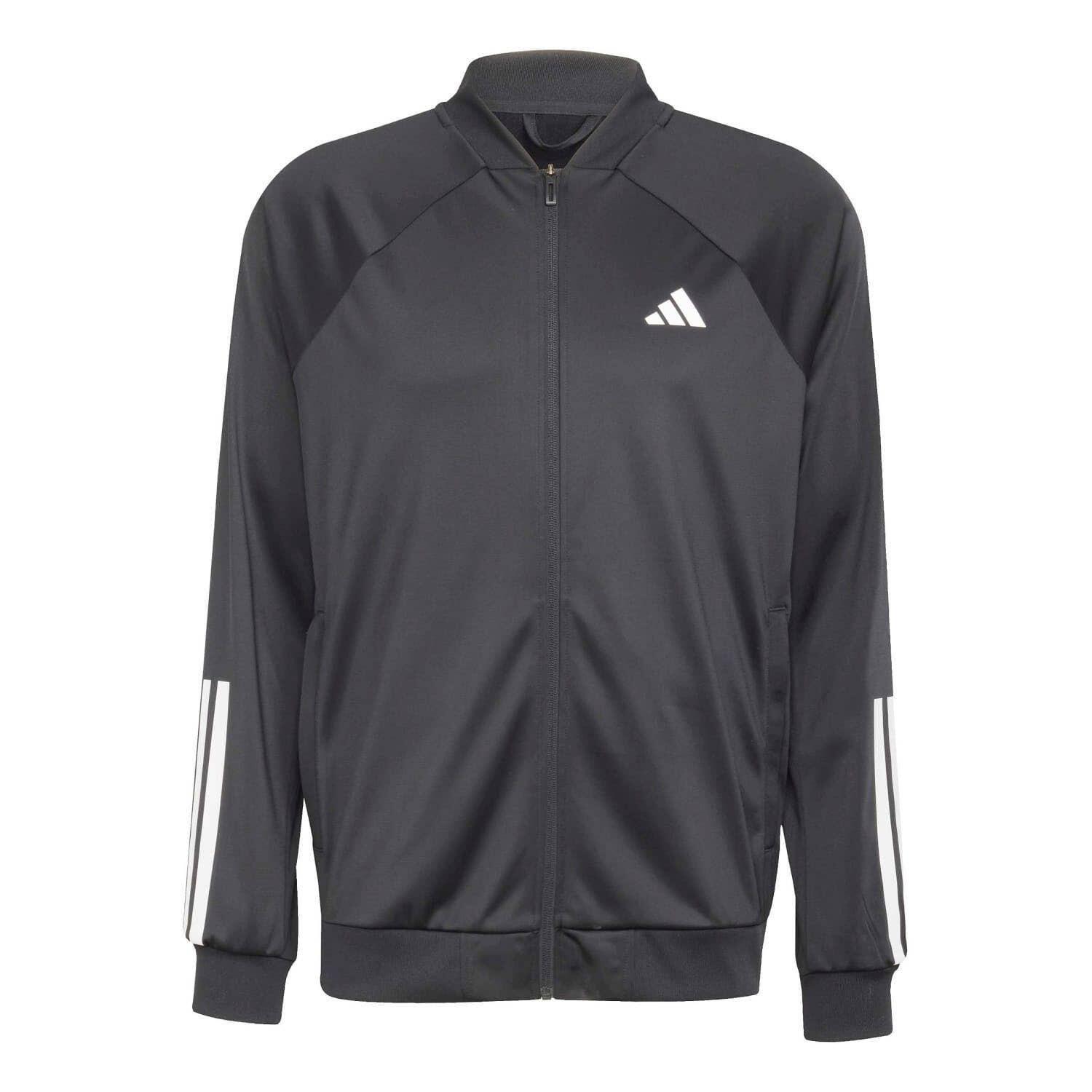 Adidas Trainingsjack Tricot 3-Stripes Heren - Zwart/Wit 4/5