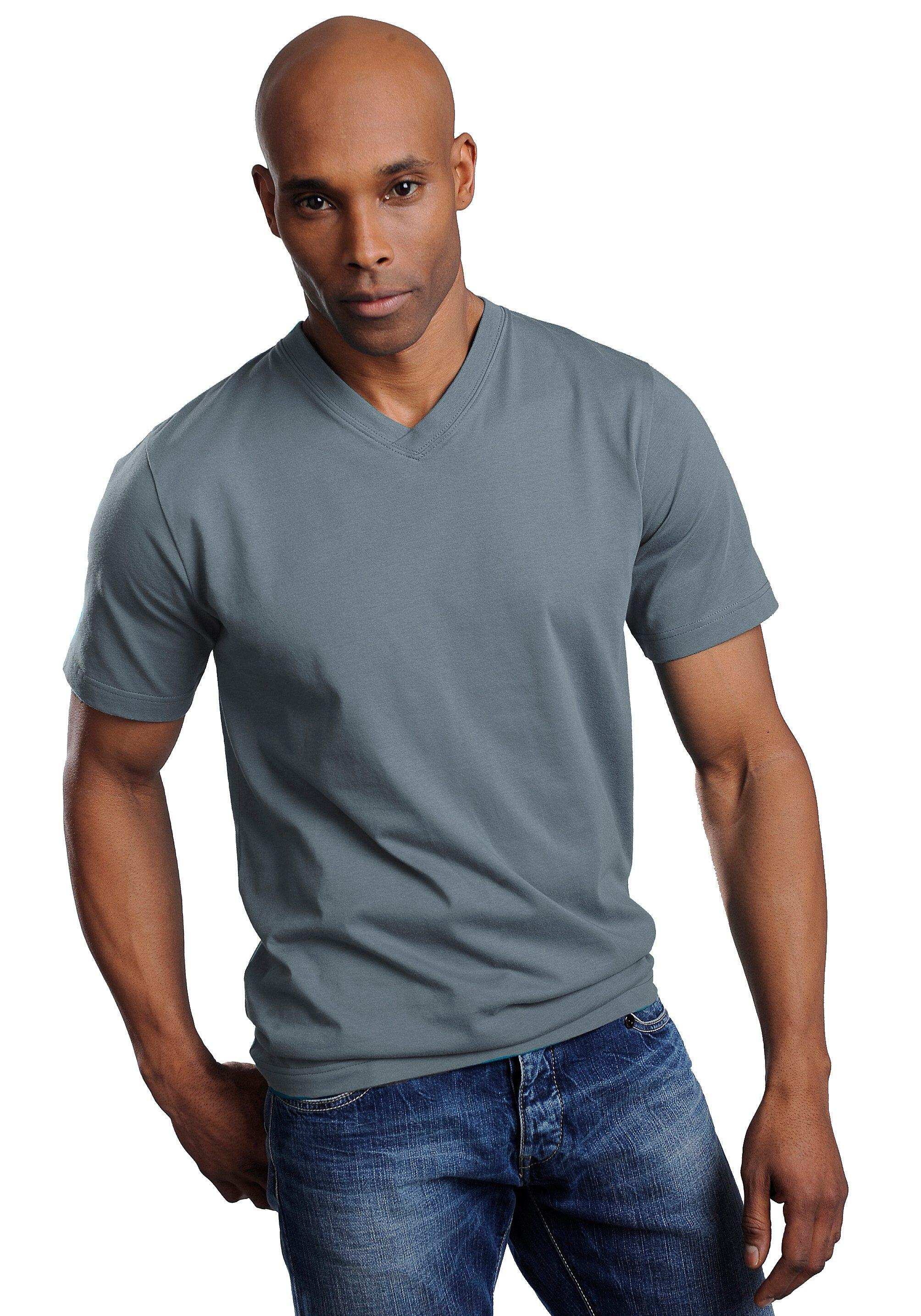 Herren Unterziehshirt, (Packung, 3 Stück 3/6