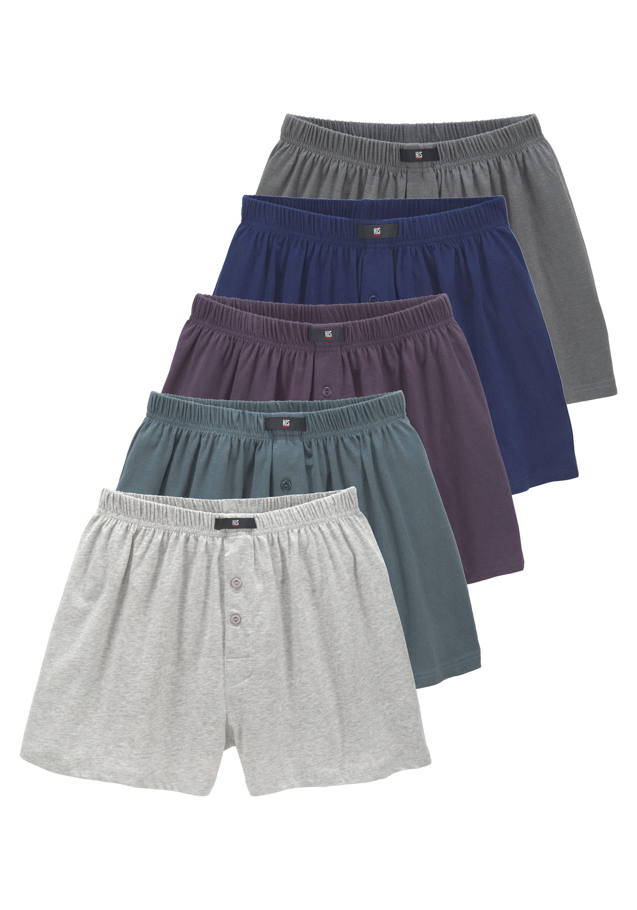 Herren H.I.S Weiter Boxer (5 Stück) 2/7