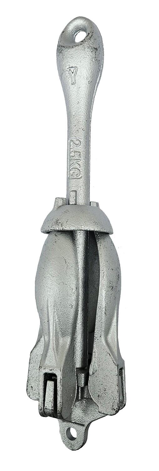 Kotwica czterołapowa do kajaka żaglówki łodzi Scorpio kayak 2,5kg 3/4