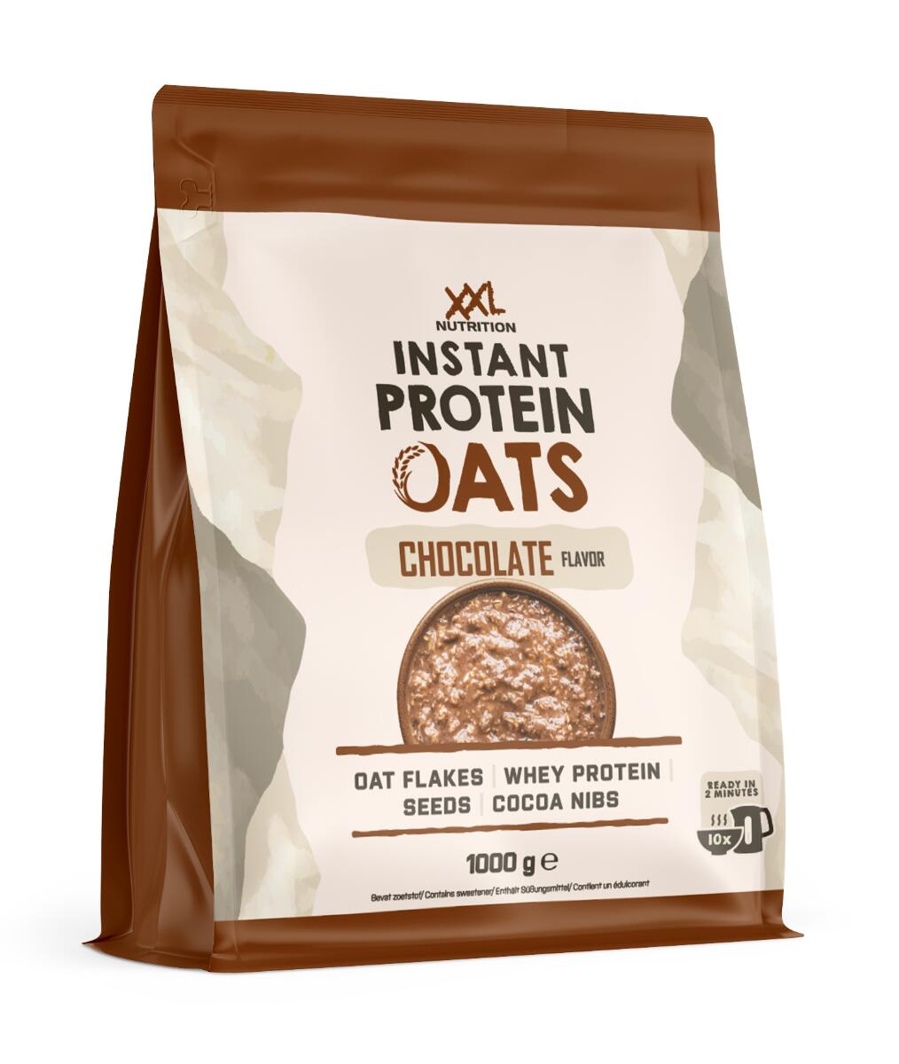 Instant Protein Oats - Proteïne Ontbijt, Havervlokken - Chocolade - 1000 gram 2/2