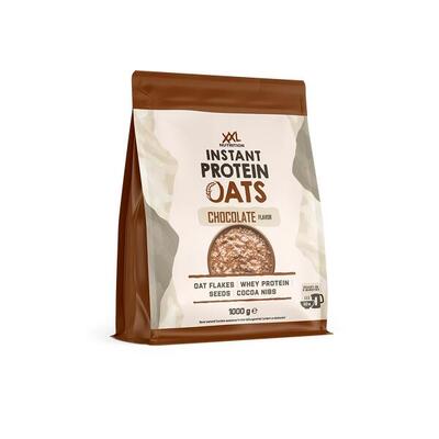Instant protein oats - proteïne ontbijt, havervlokken - chocolade - 1000 gram