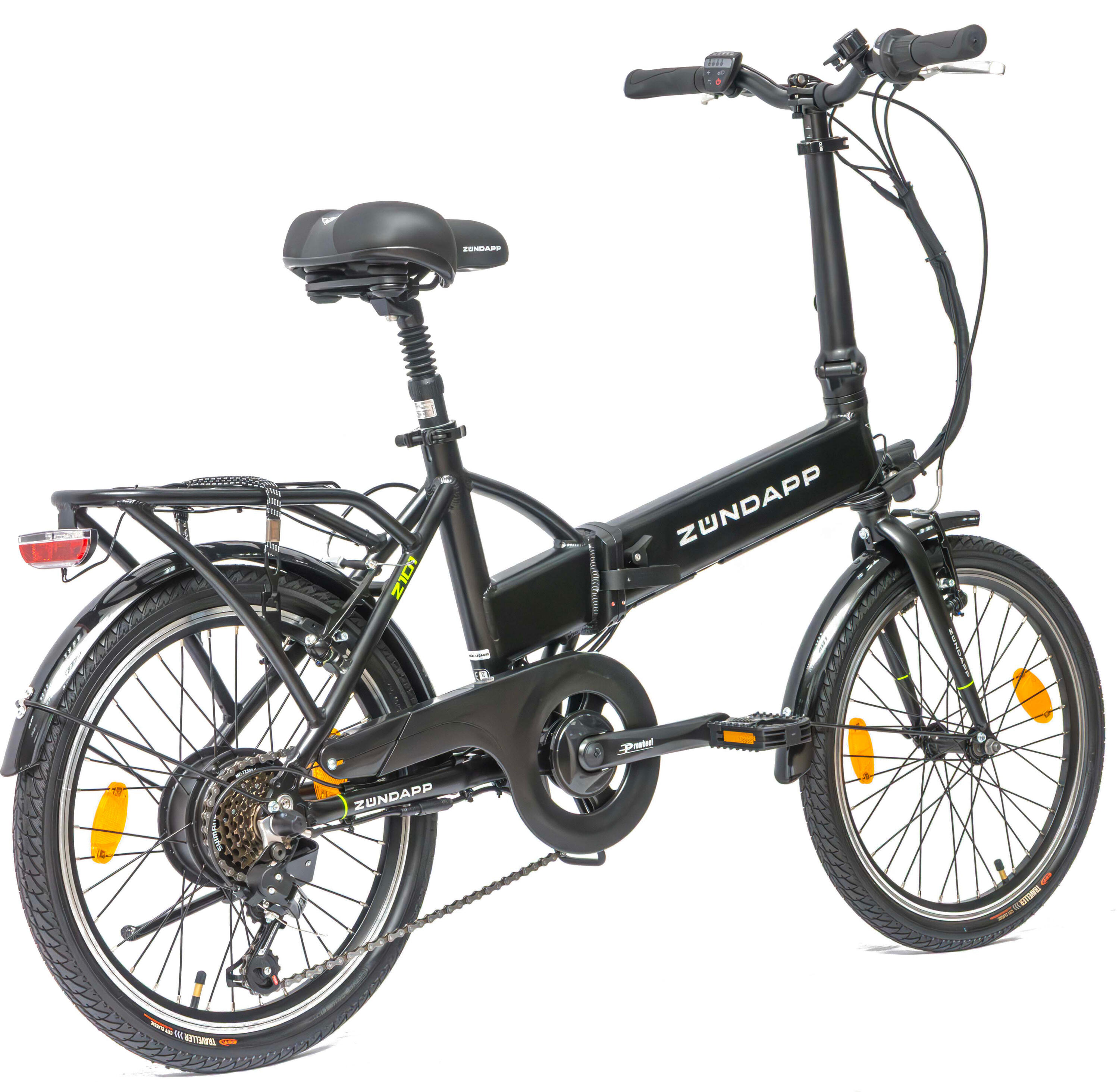 Rower Elektryczny Składany Miejski Zündapp Z101 Koła 20" 5/7