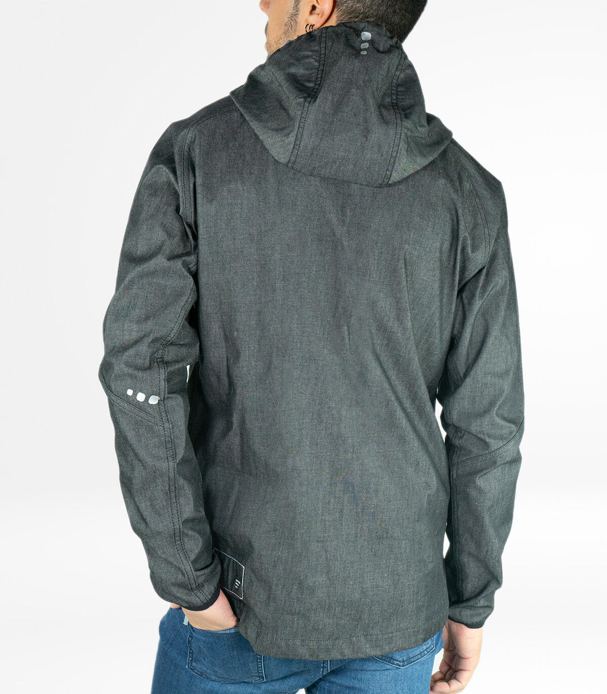 Veste cycliste urbaine Glasgow Jeans Grey 3/5