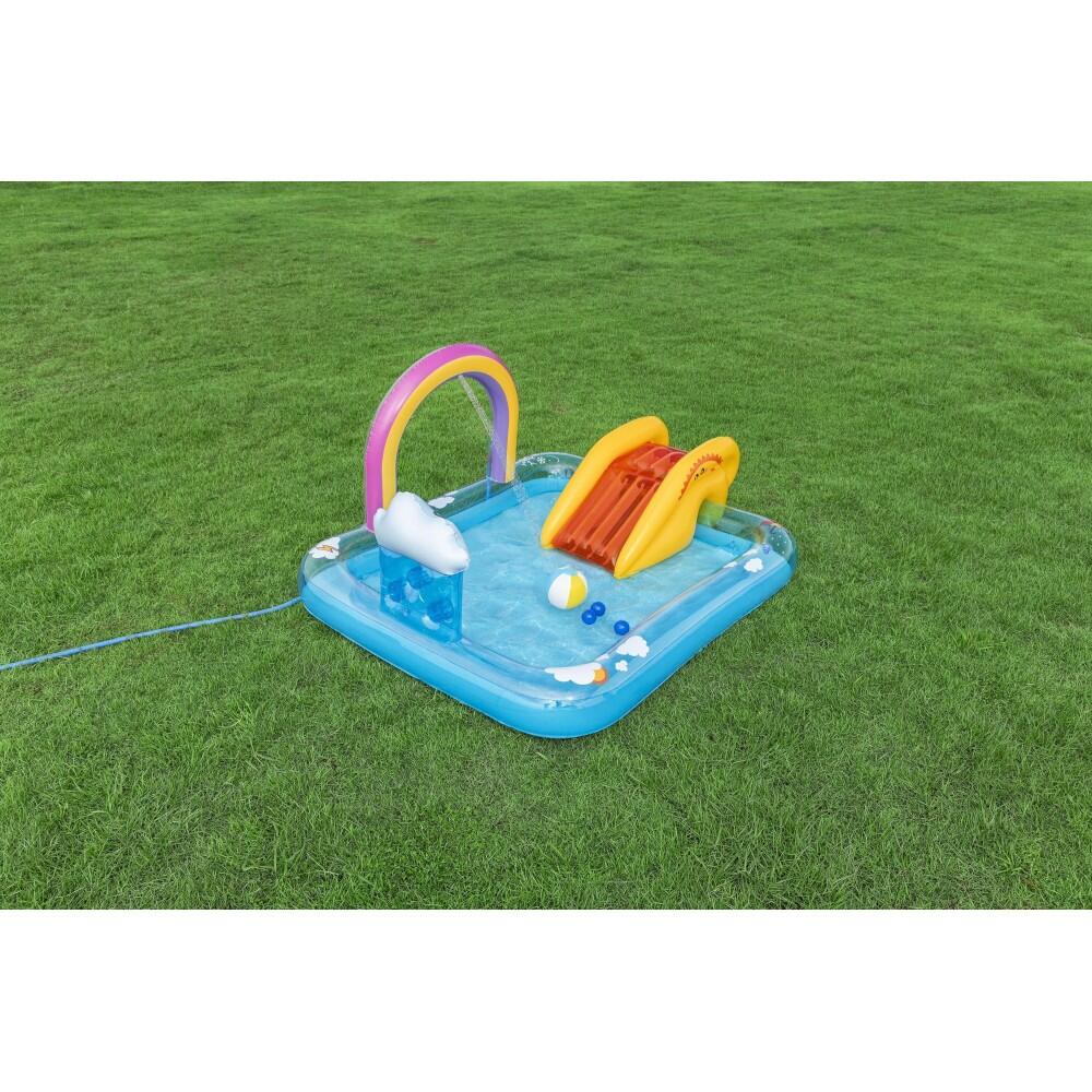 Bestway Rainbows ‘N Rays Play Centre, Inflatable Kids Pool, Water Play Centre 4/6