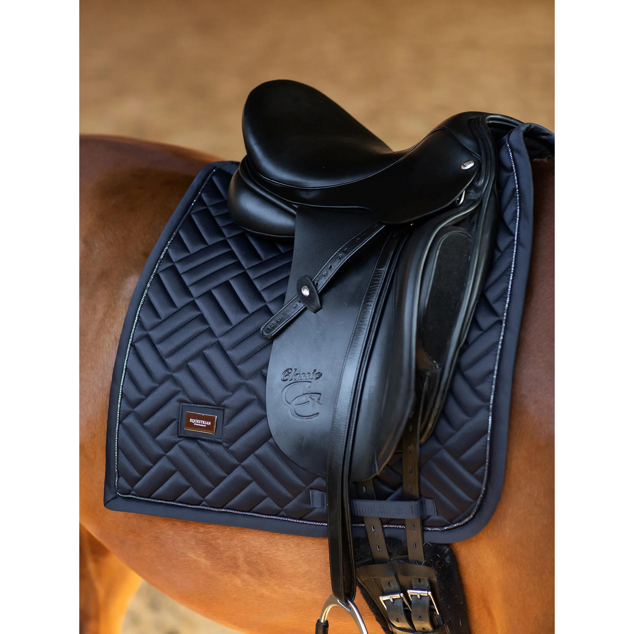 Tapis de dressage pour cheval Equestrian Stockholm Modern 2/2