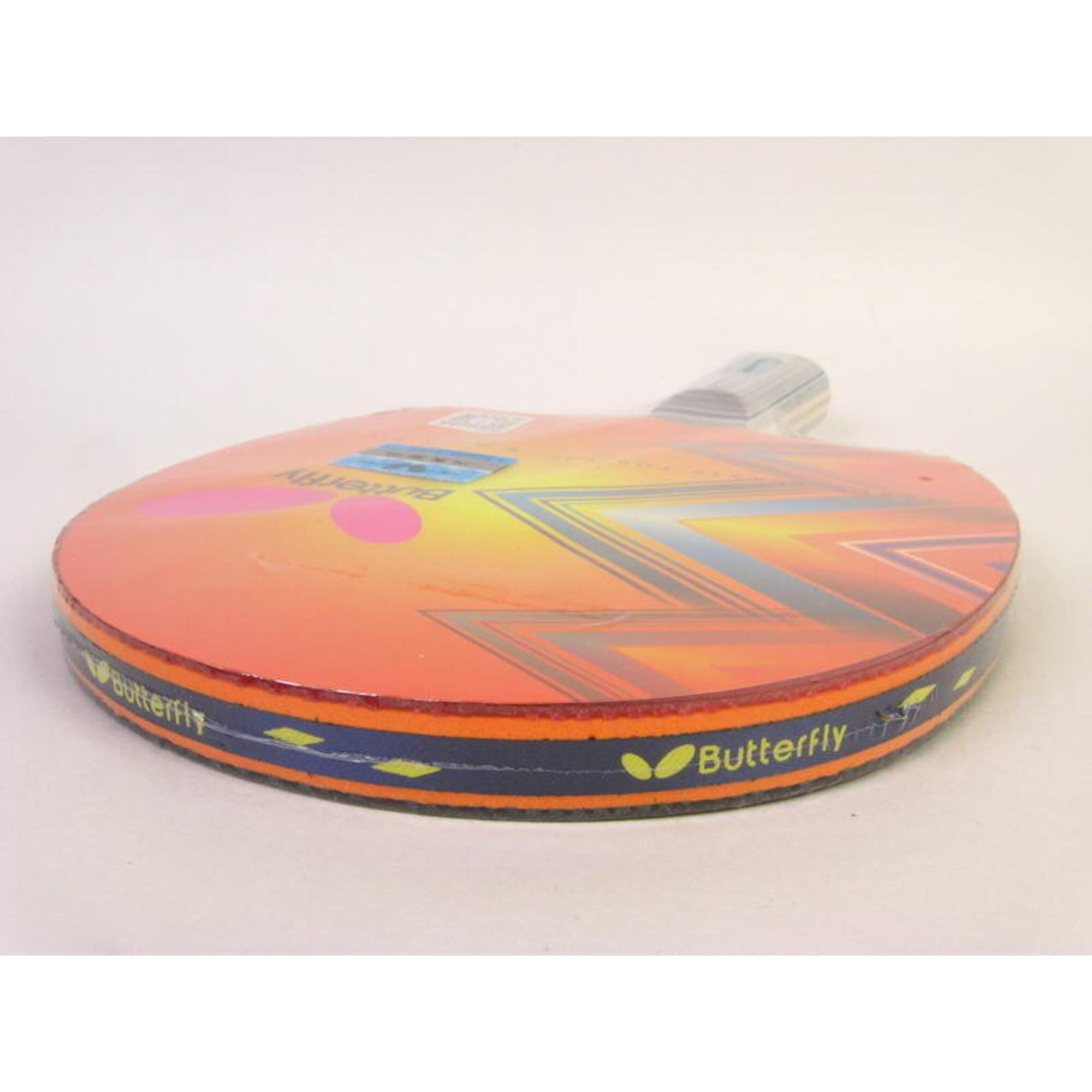 Butterfly 2 Series Table Tennis Racket, Short Handle, In two-sides