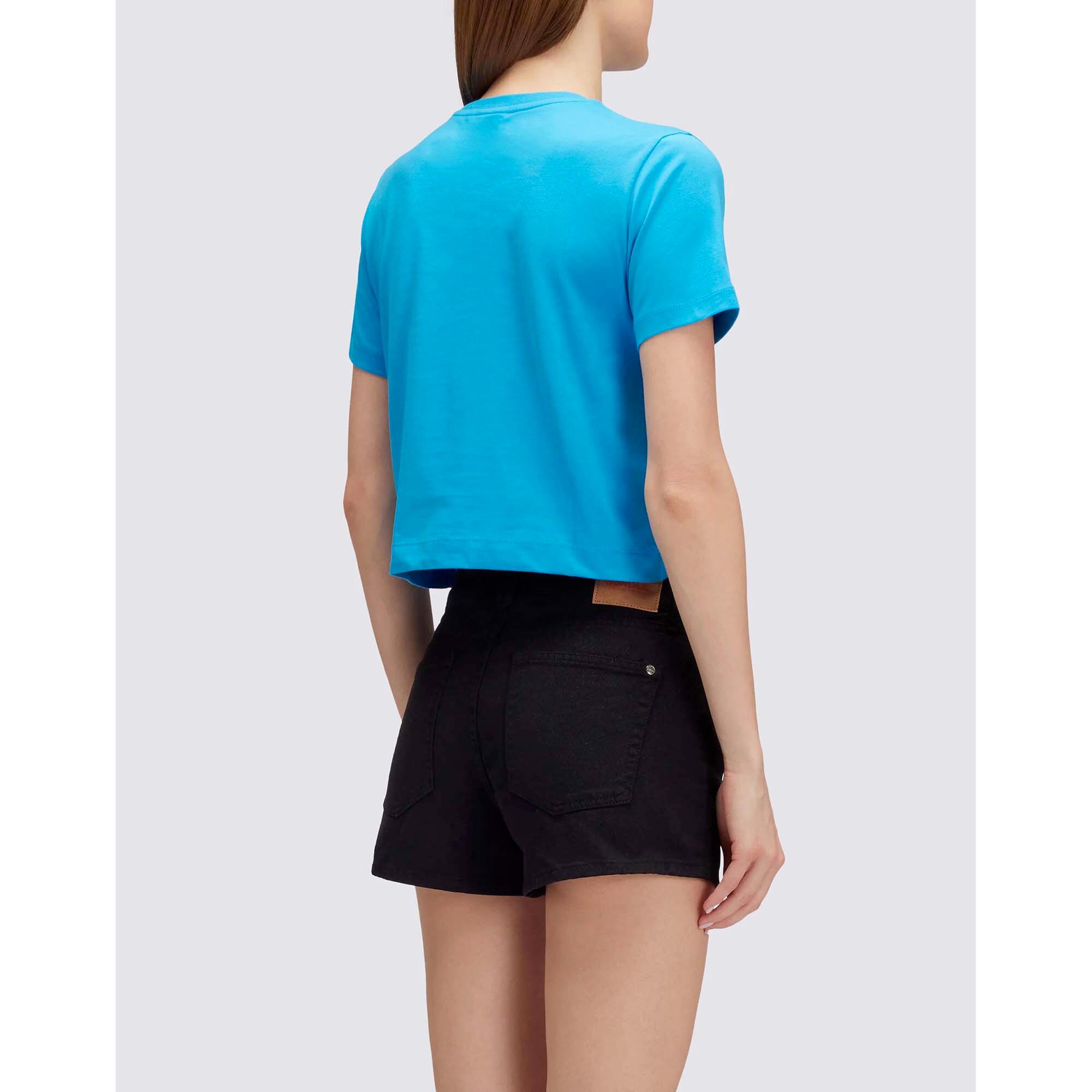 T-Shirt Sundek Cropped Com Estampa Maxi Logo Mulher 2/4
