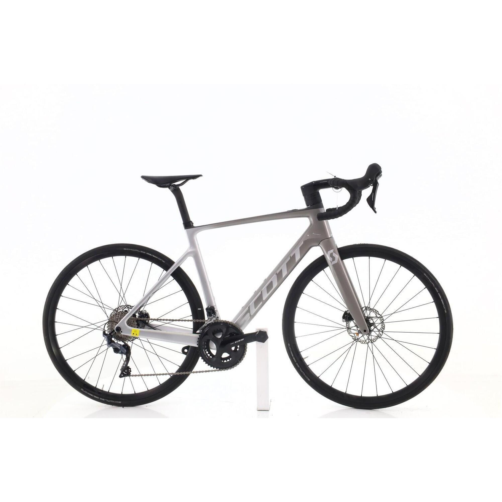 Scott - Ebike Route Reconditionné ·  Addict Eride 920 · Très Bon État - Vélo Route - Gris - 54 - Decathlon