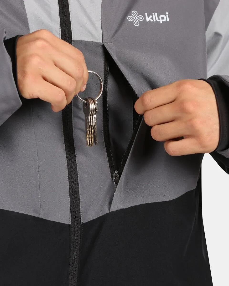 Cazadora de esquí Kilpi Killyan-M para hombre negra 3/6