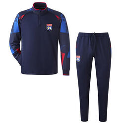 Ensemble Entraînement Fusion Bleu Marine Homme