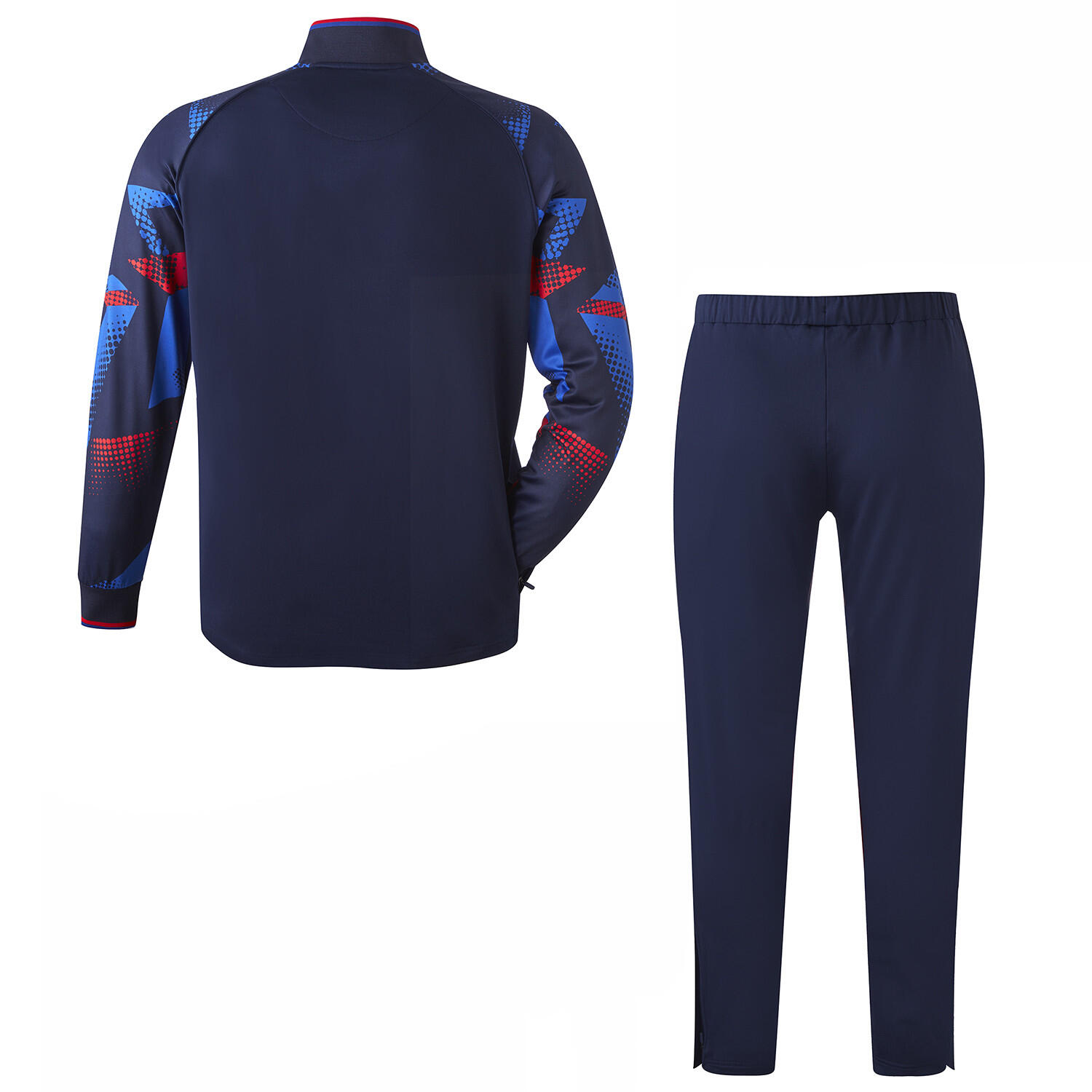 Ensemble Entraînement Fusion Bleu Marine Homme 2/5