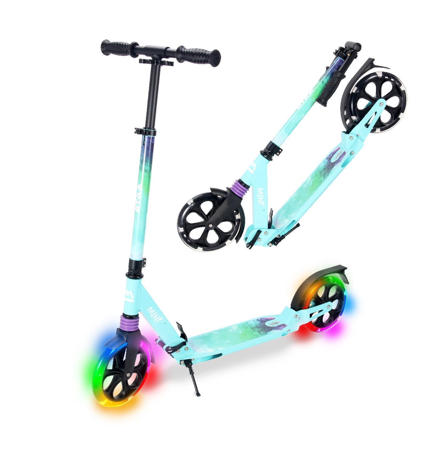 Scooter Urban Mint, pliable, avec sangle de transport réglable en hauteur 2/7