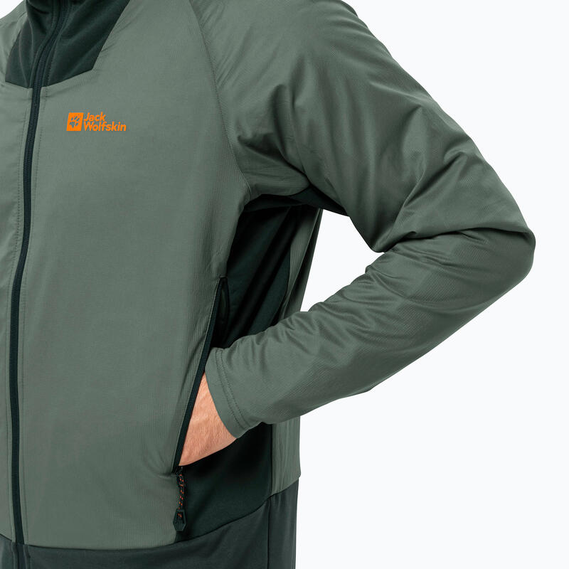 Geacă de ploaie pentru bărbați Jack Wolfskin Alpspitze Ins Hybrid