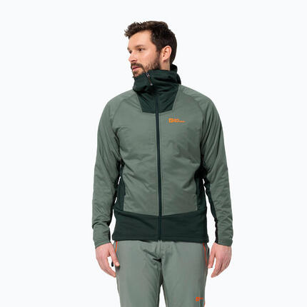 Herren Regenjacke Jack Wolfskin Alpspitze Ins Hybrid