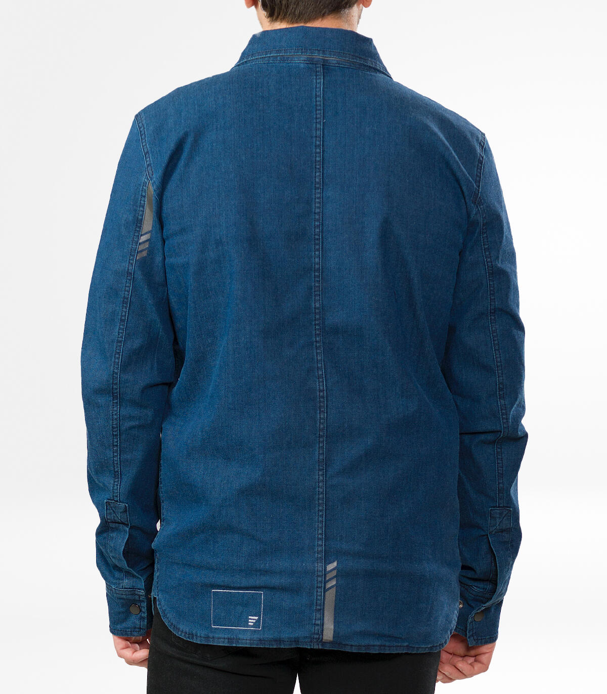 Urban Cycling Jacket Praga Jeans Stone WR H 3/6