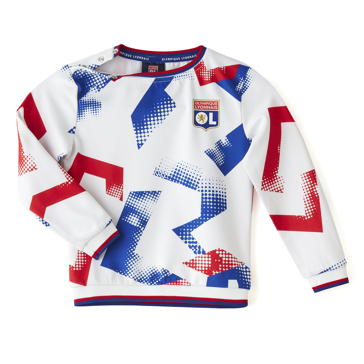 Ensemble Entraînement Fusion Blanc et Bleu Bébé 3/5