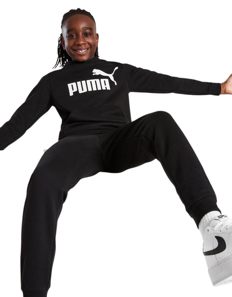 Komplet dresowy dziecięcy sportowy czarny spodnie i bluza PUMA 5/5