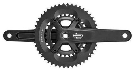 Pédalier Microshift à axe carré Sword 2×9 48/31 dents Wide Noir