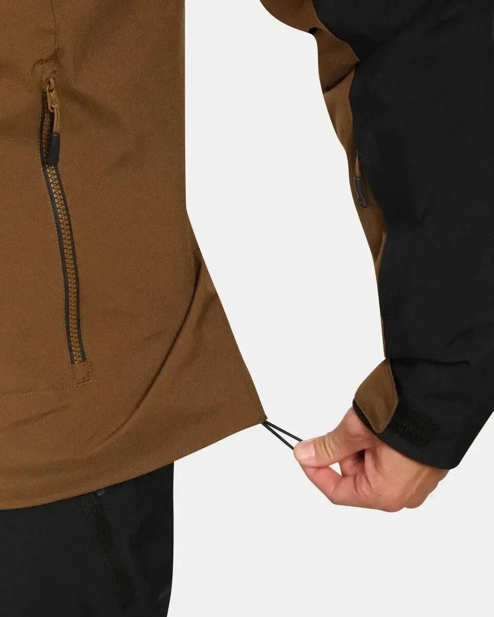 Chaqueta de esquí Kilpi Flip-M para hombre marrón 3/6