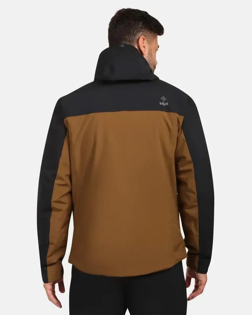 Chaqueta de esquí Kilpi Flip-M para hombre marrón 2/6