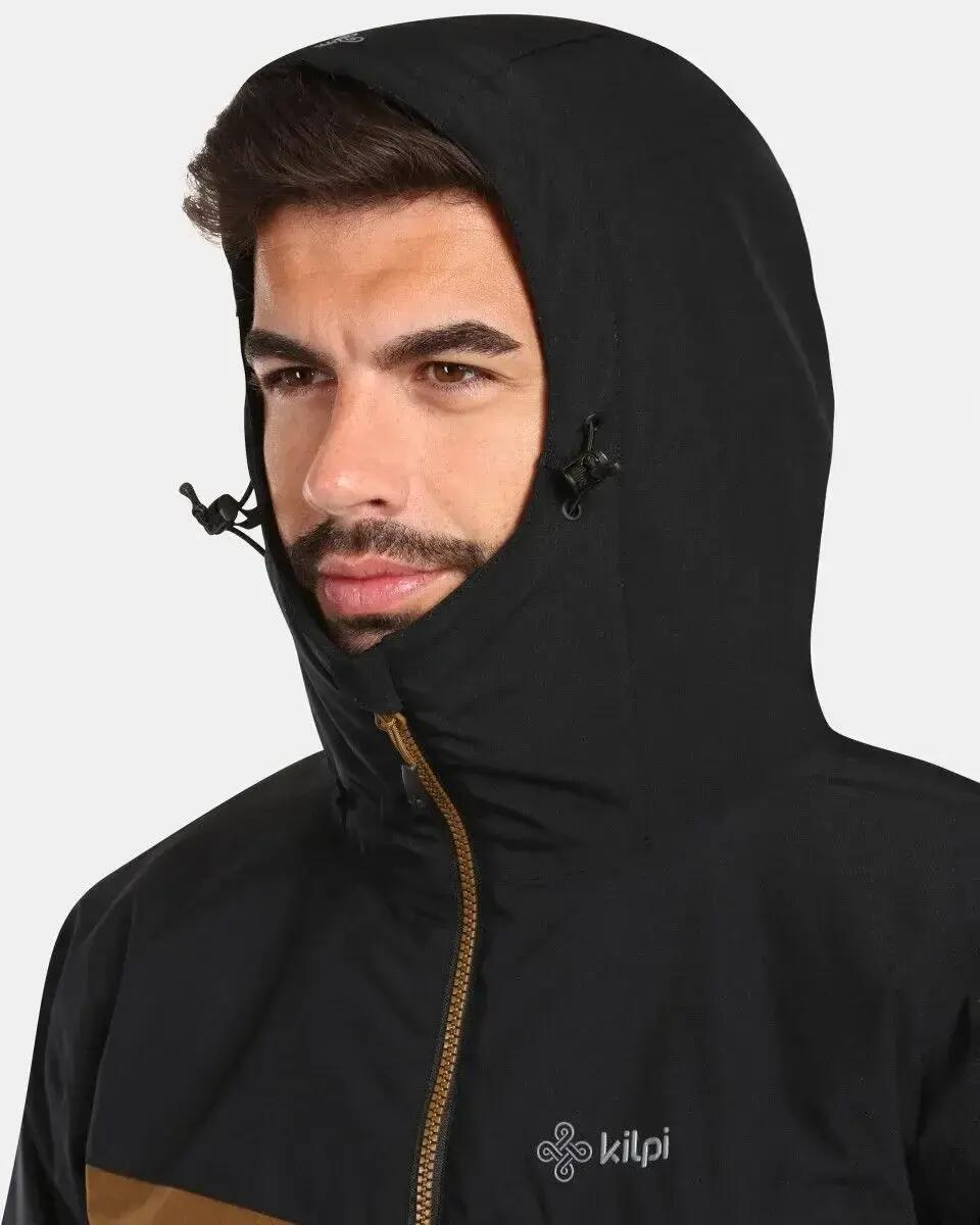 Chaqueta de esquí Kilpi Flip-M para hombre marrón 5/6