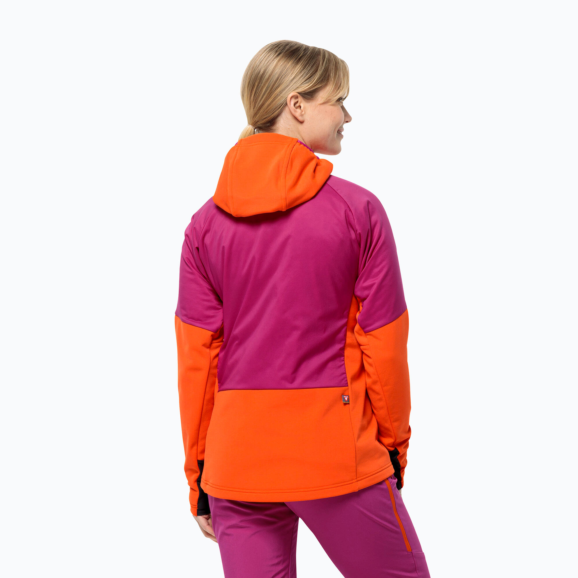 Damen Regenjacke Jack Wolfskin Alpspitze Ins Hybrid 2/5