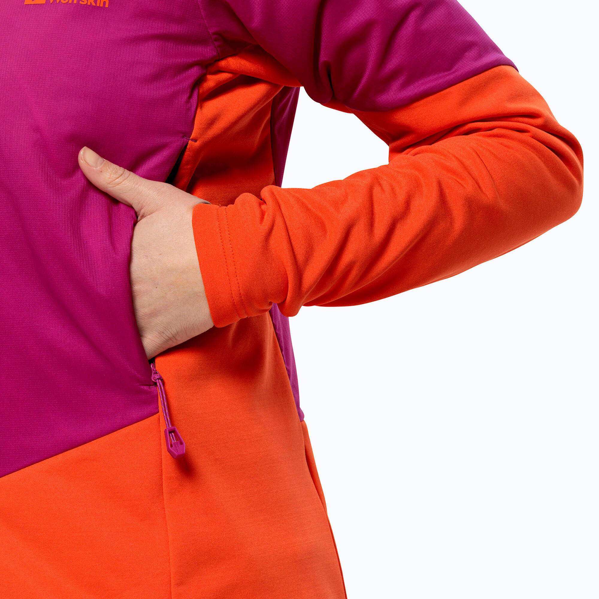 Damen Regenjacke Jack Wolfskin Alpspitze Ins Hybrid 5/5