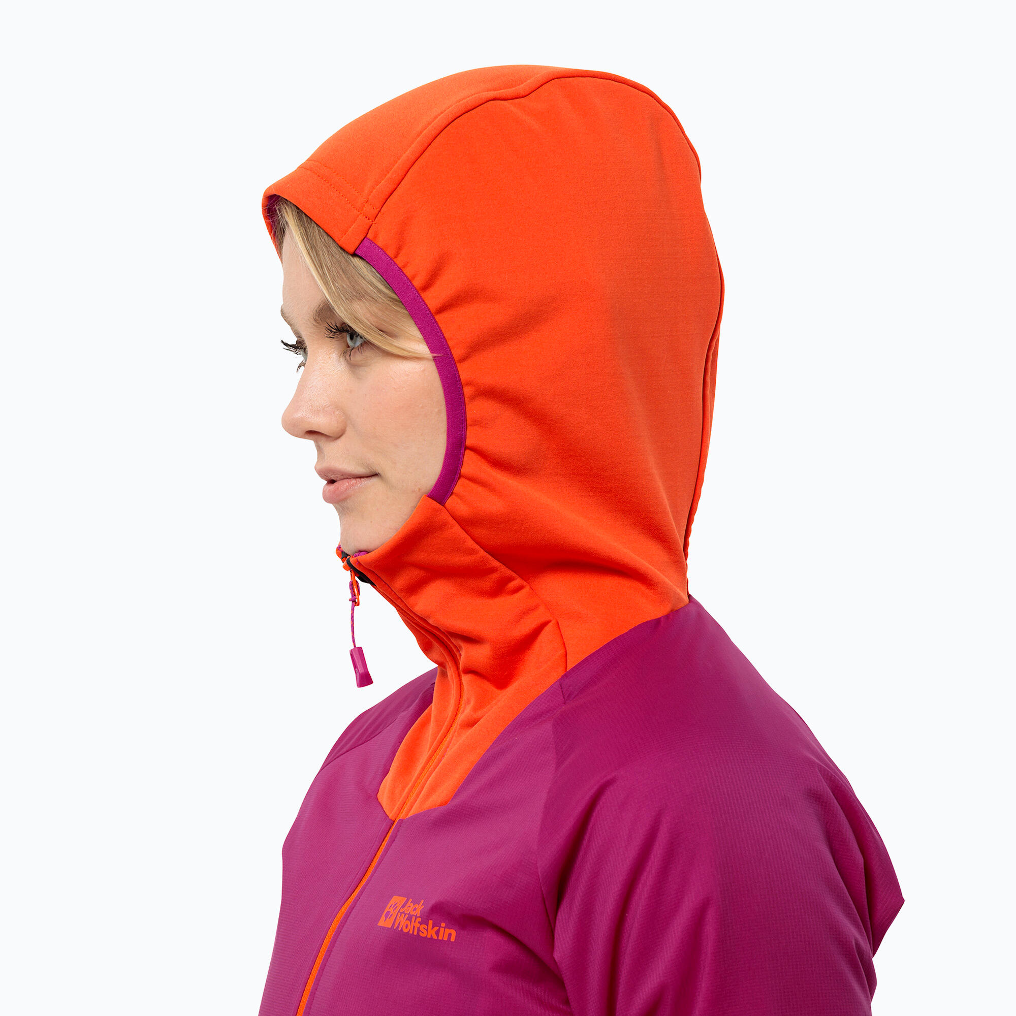 Damen Regenjacke Jack Wolfskin Alpspitze Ins Hybrid 4/5
