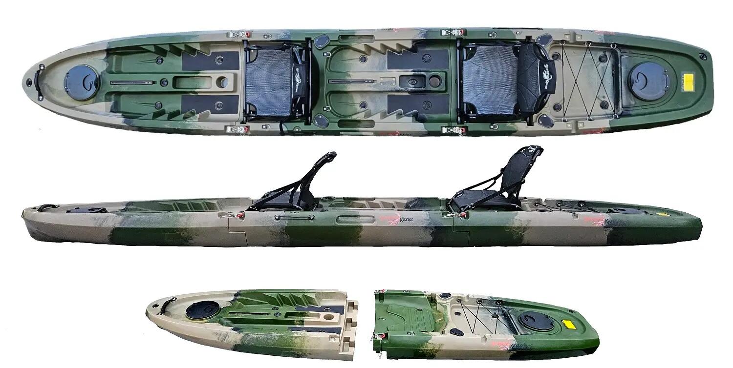 Kajak dwuosobowy wędkarski modułowy Scorpio Laya Angler Tandem 2/7