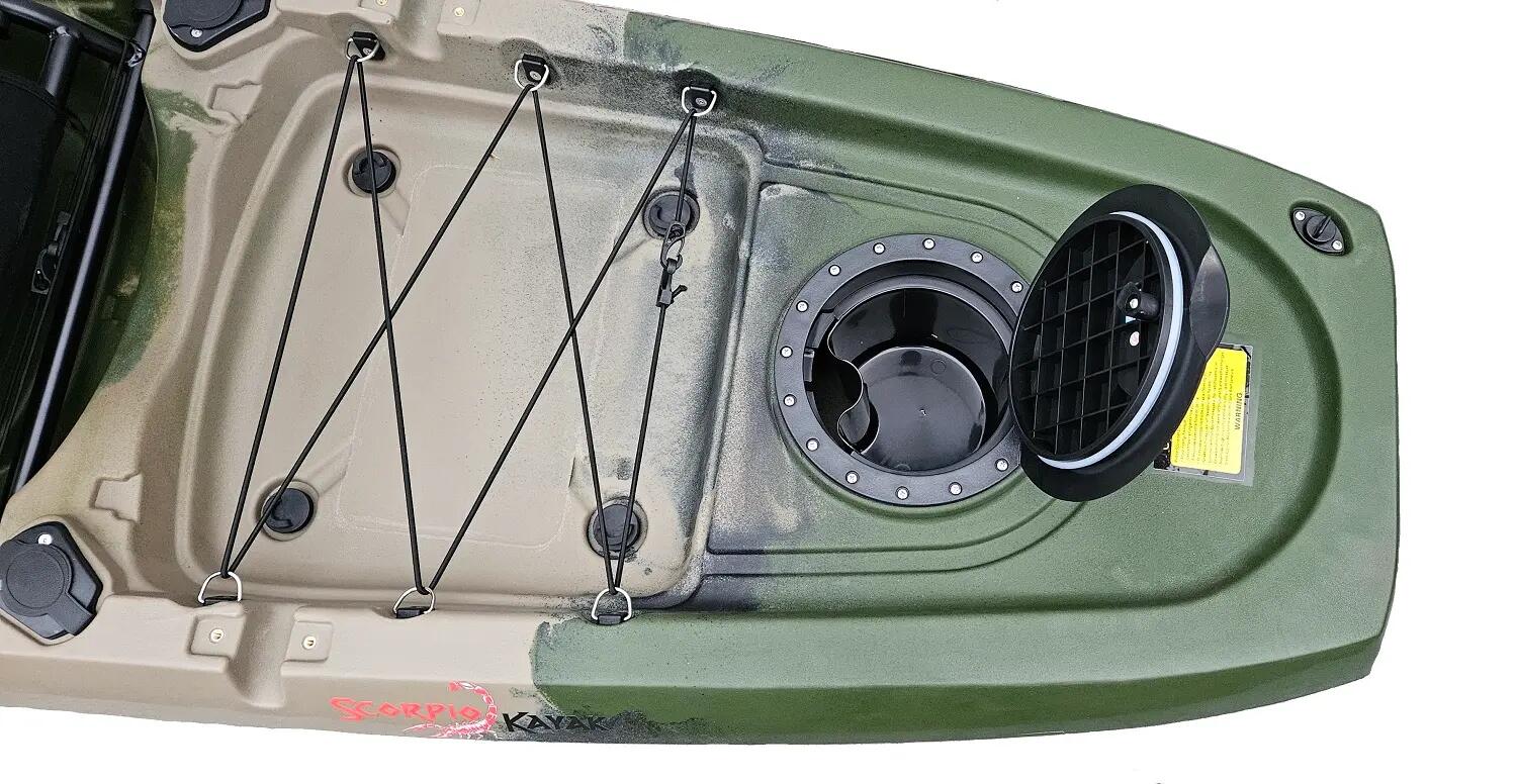 Kajak dwuosobowy wędkarski modułowy Scorpio Laya Angler Tandem 6/7