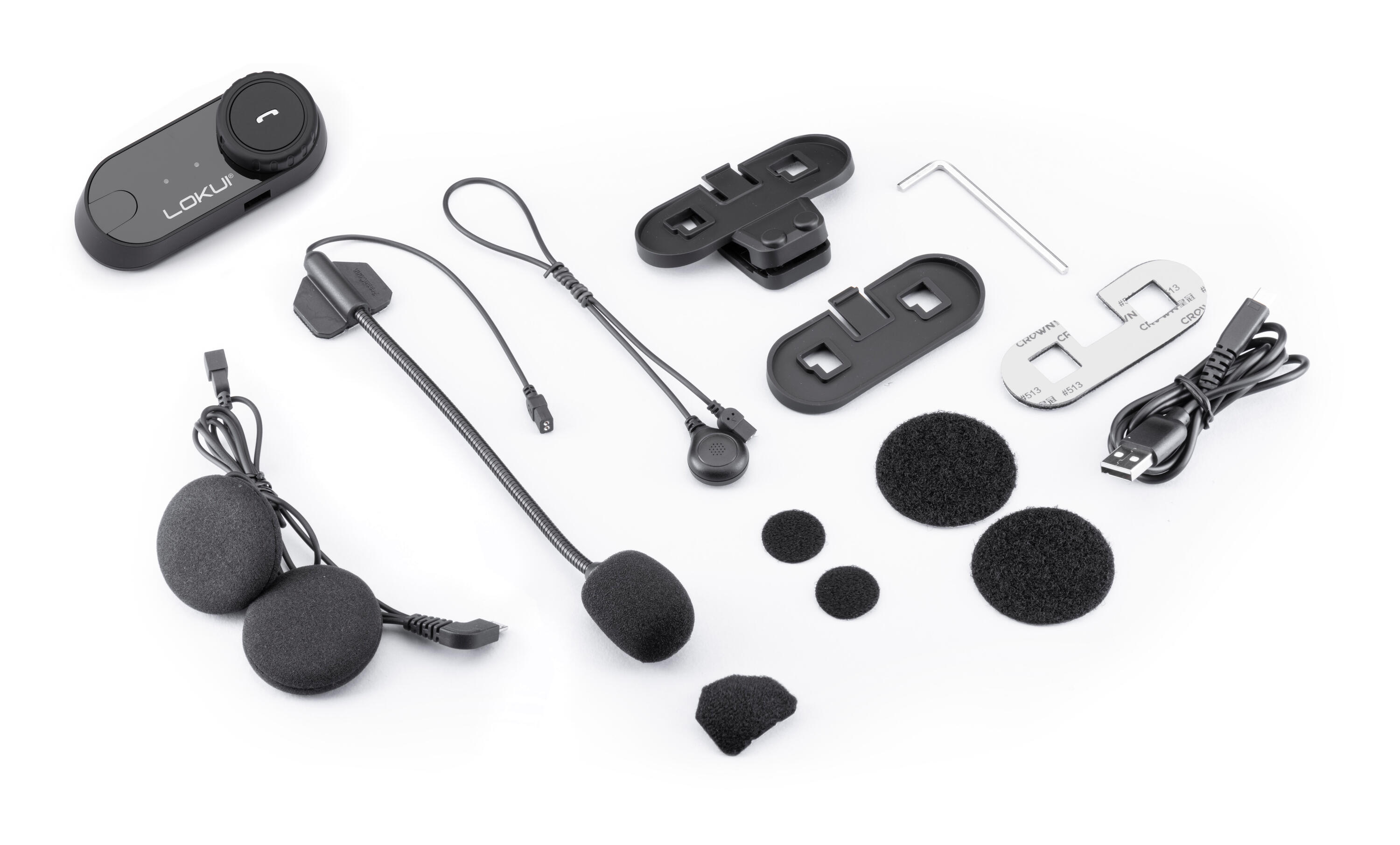 Midland Lokui K30 Interfono Moto Bluetooth 800 m, 2 pezzi. 2/6