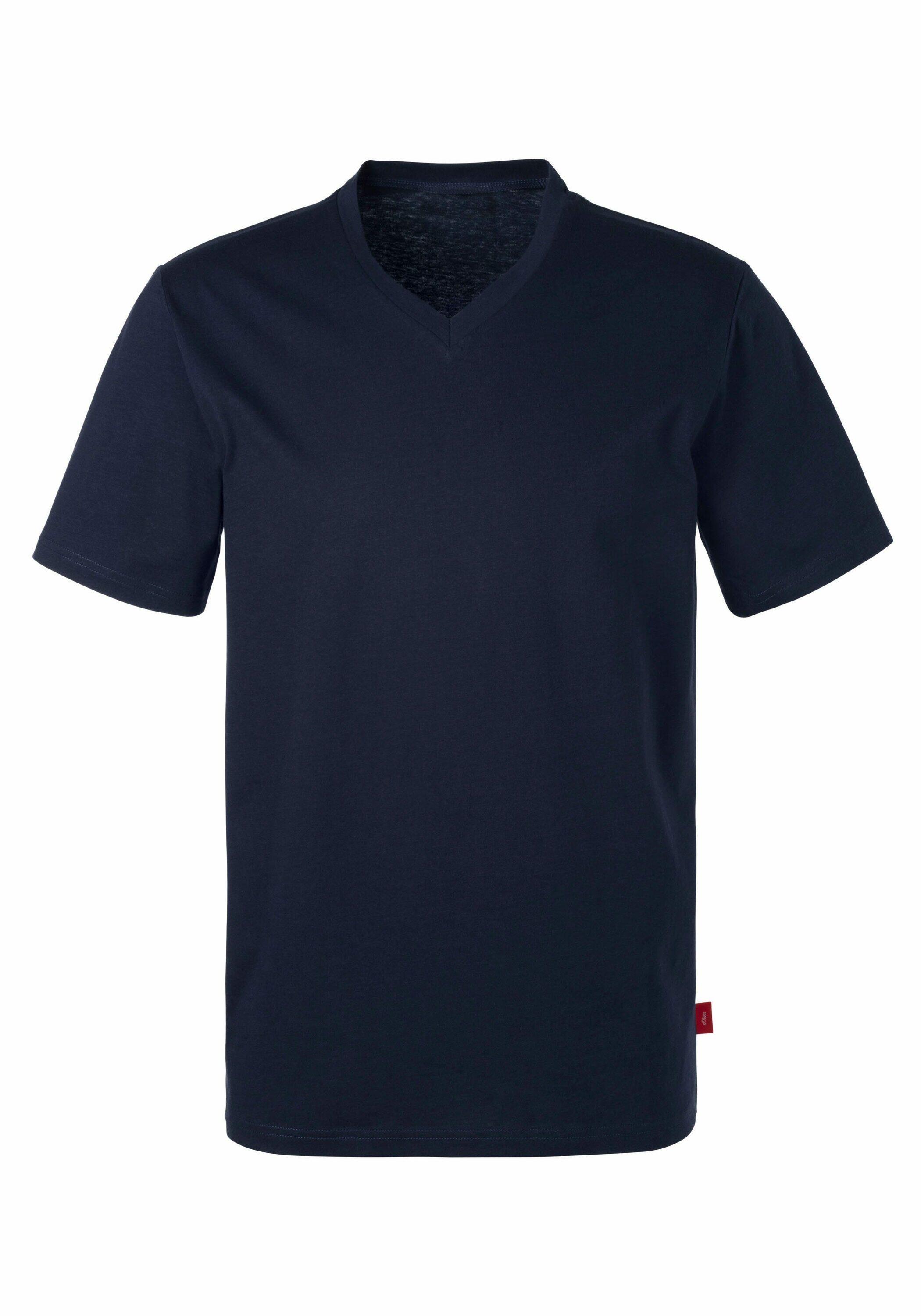 Herren s.Oliver Bodywear V-Shirt (Packung, 3er-Pack) 3/7