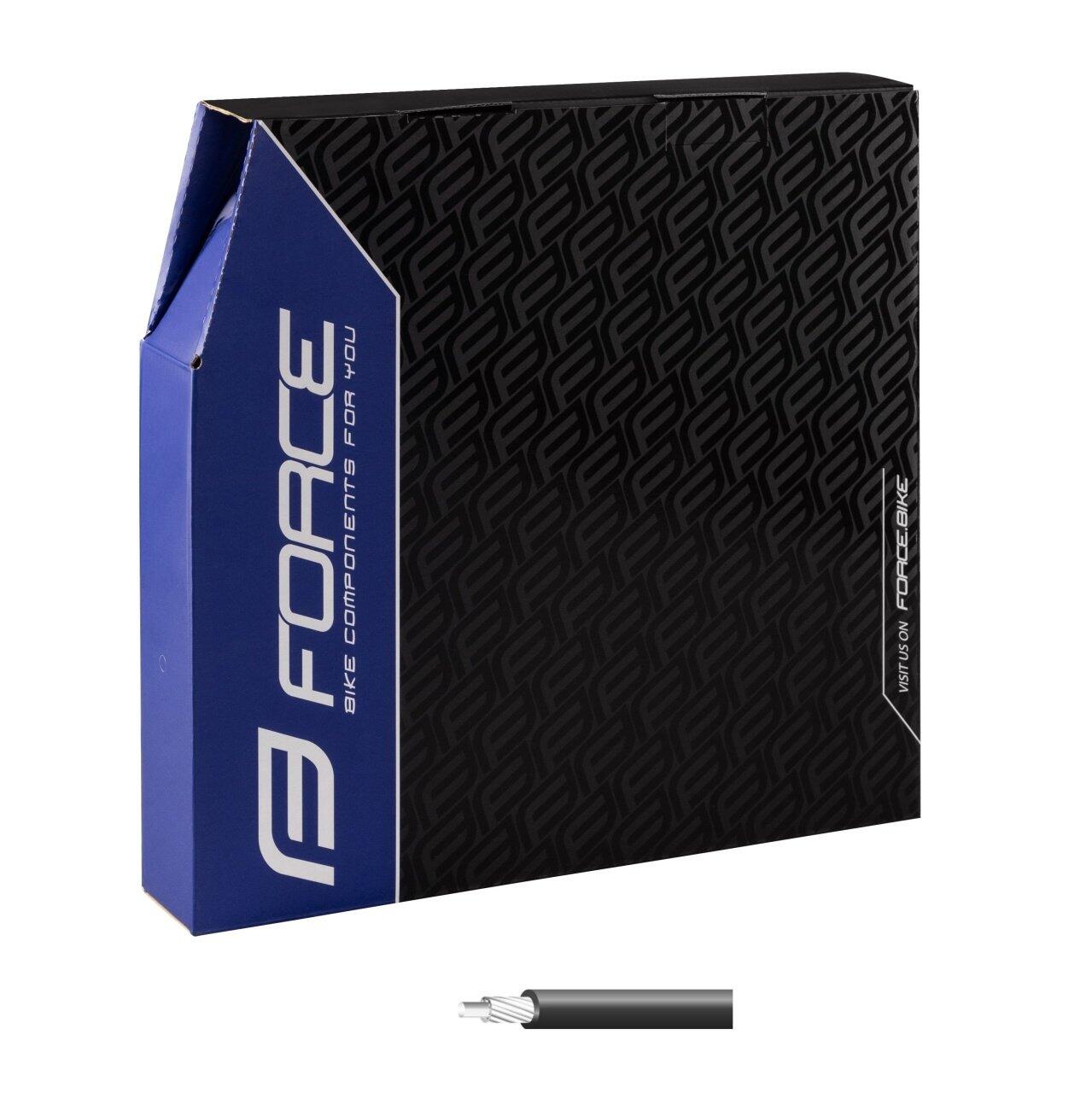 Cămașă schimbător Force 4 mm, teflon, negru.