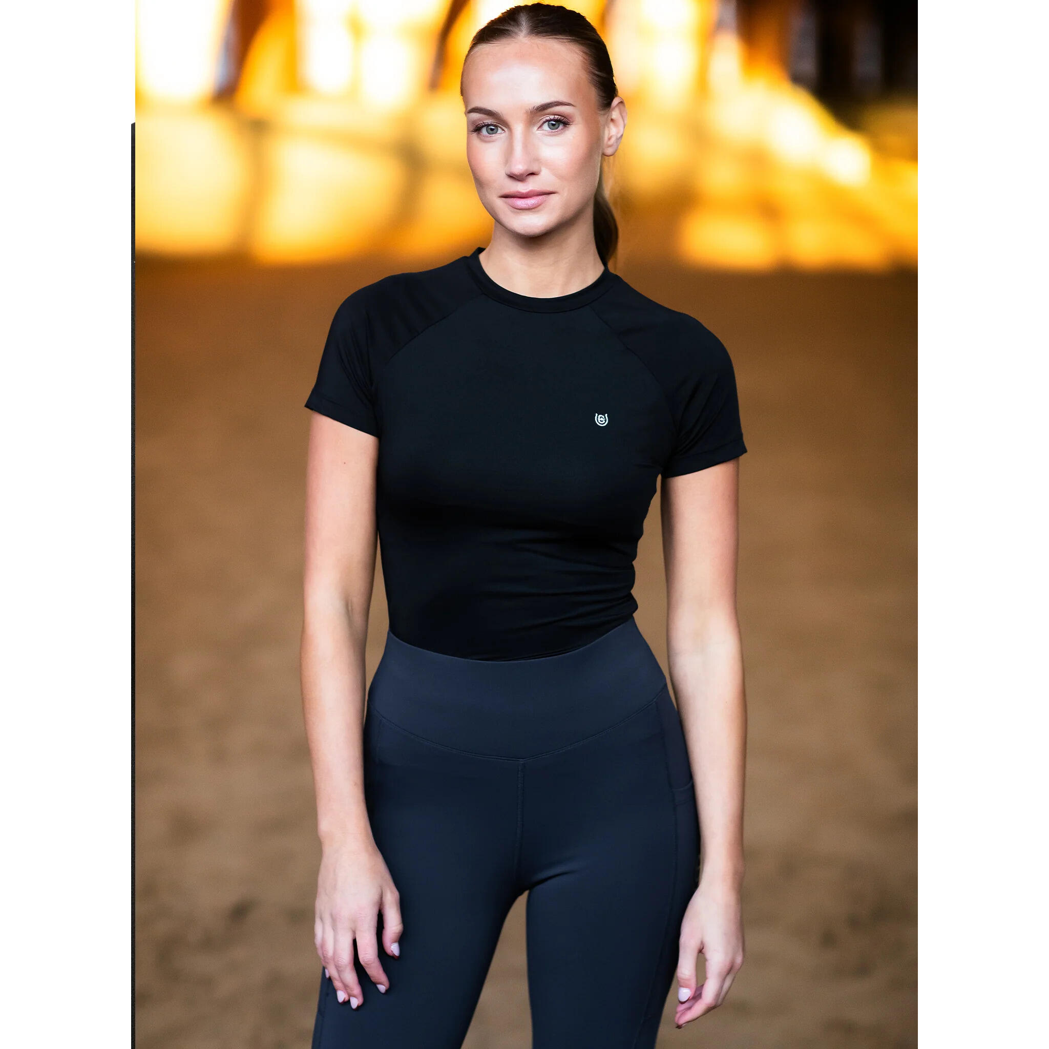 Basislaag voor dames Equestrian Stockholm Dynamic 3/4