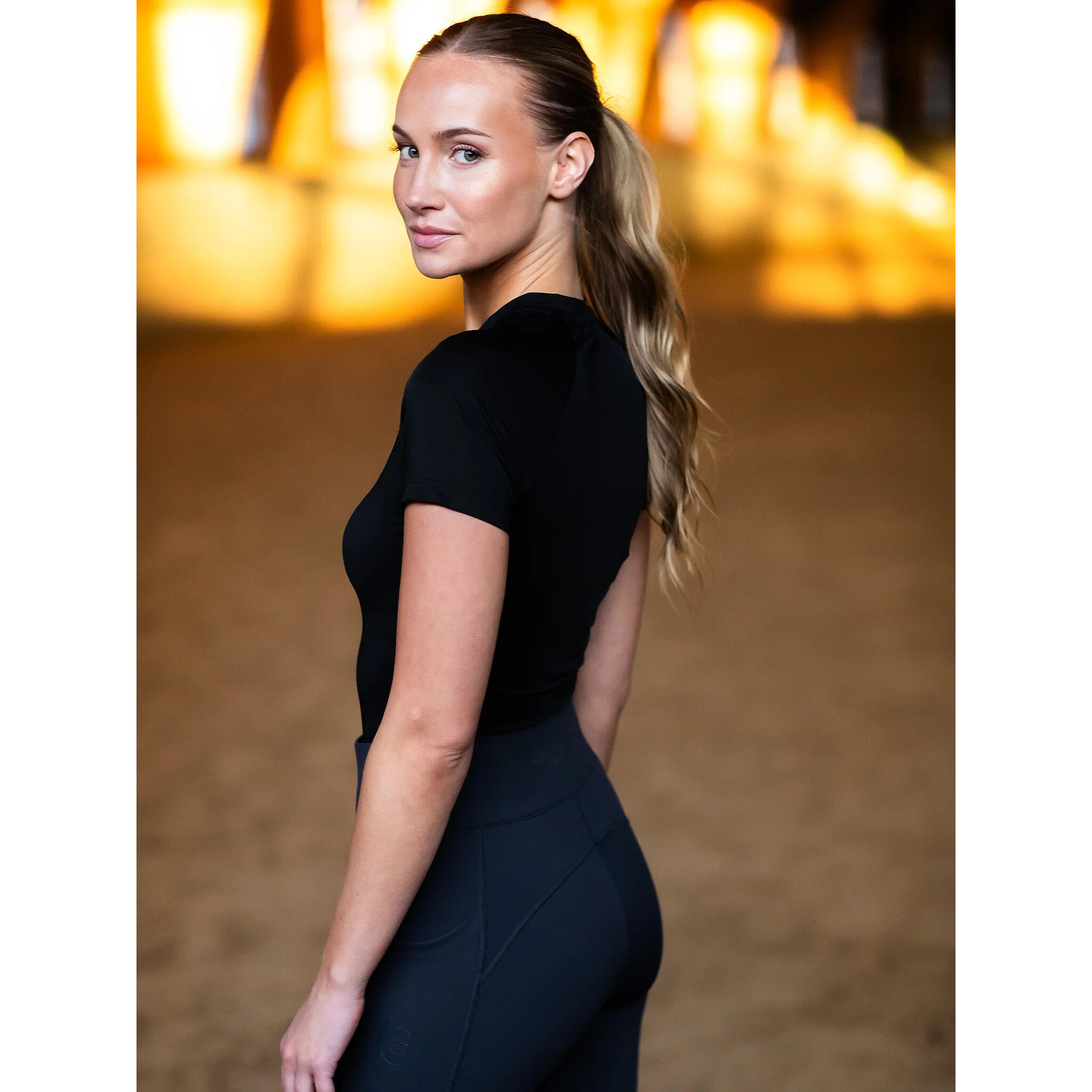 Basislaag voor dames Equestrian Stockholm Dynamic 4/4