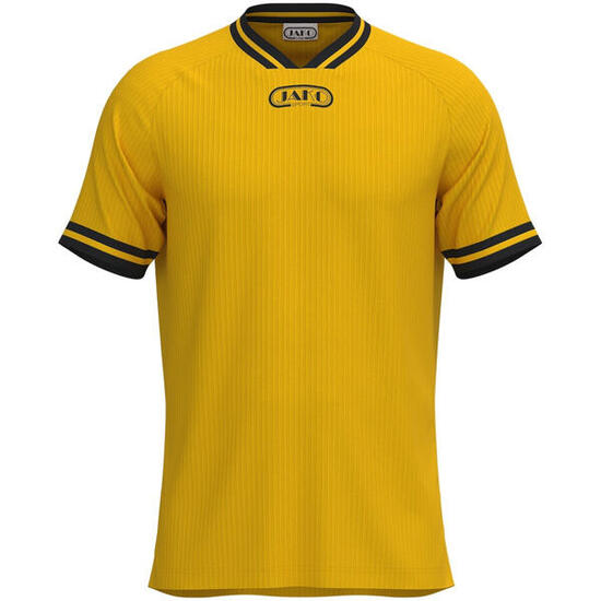 T-shirt Jako Rétro manches courtes homme - Jaune